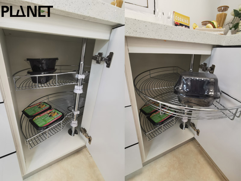coner cabinet organiser