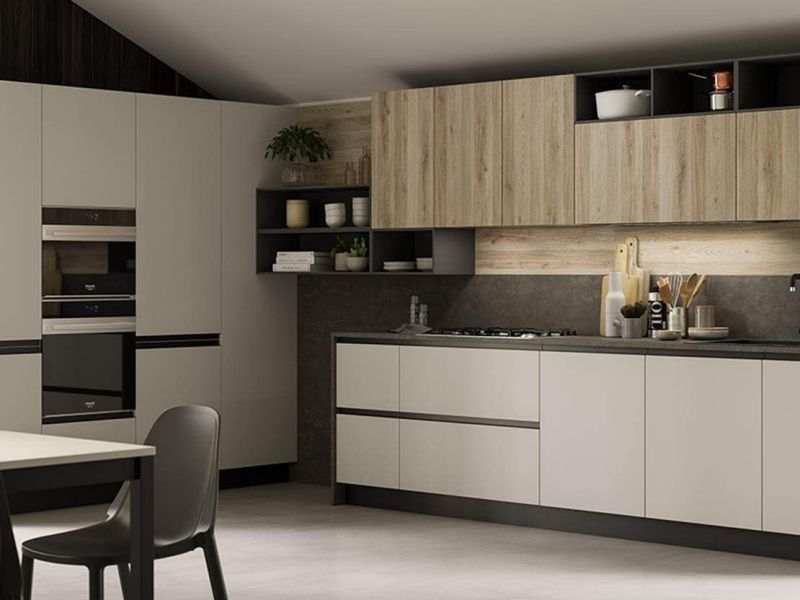 handleless kitchen cabinet
