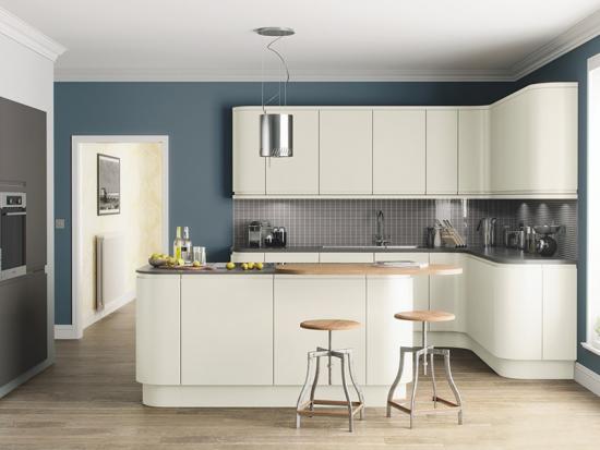 Factory Customized Design Modern Kitchen Cabinet Wooden Glossy Cabinet