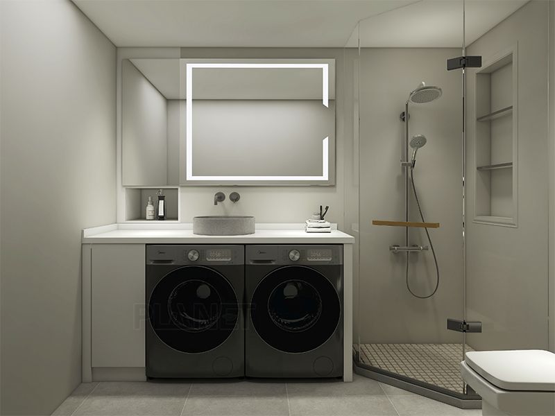 ¿Qué material es adecuado para el tocador del baño? Cinco materiales para muebles de baño.